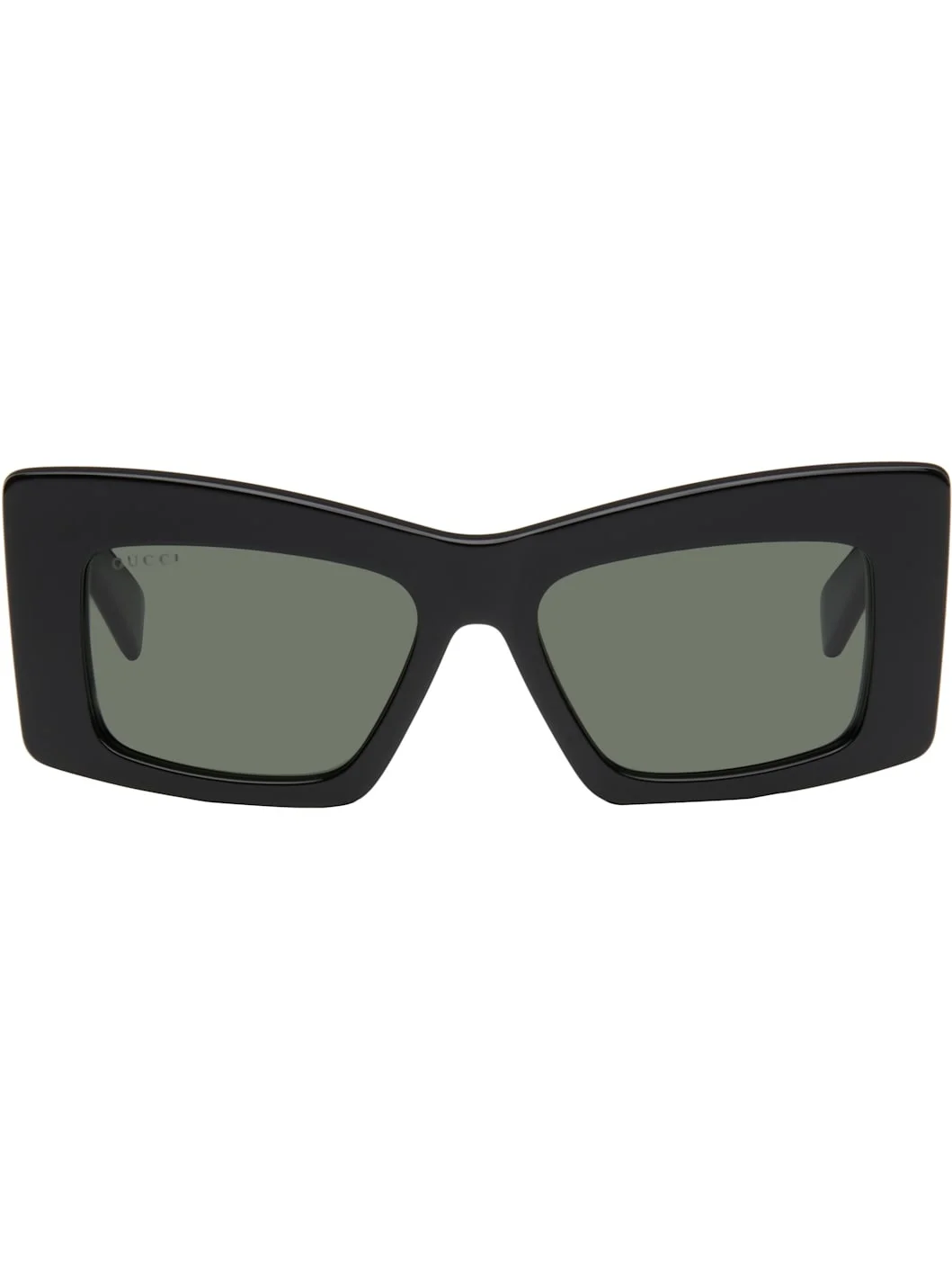Black Square Frame Sunglasses - 1
