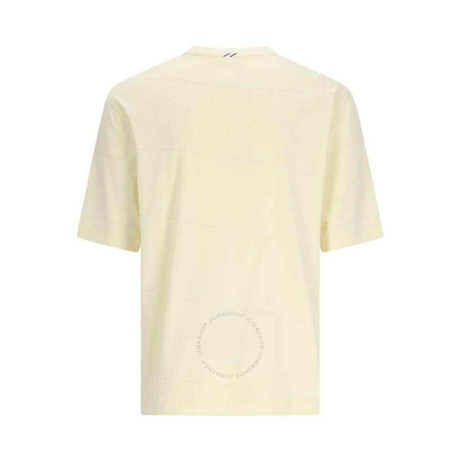 Burberry Striped Logo-Embroidered T-Shirt - 2