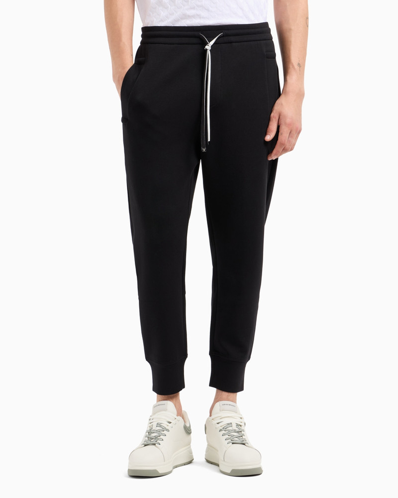 EMPORIO ARMANI Double-jersey joggers outlook