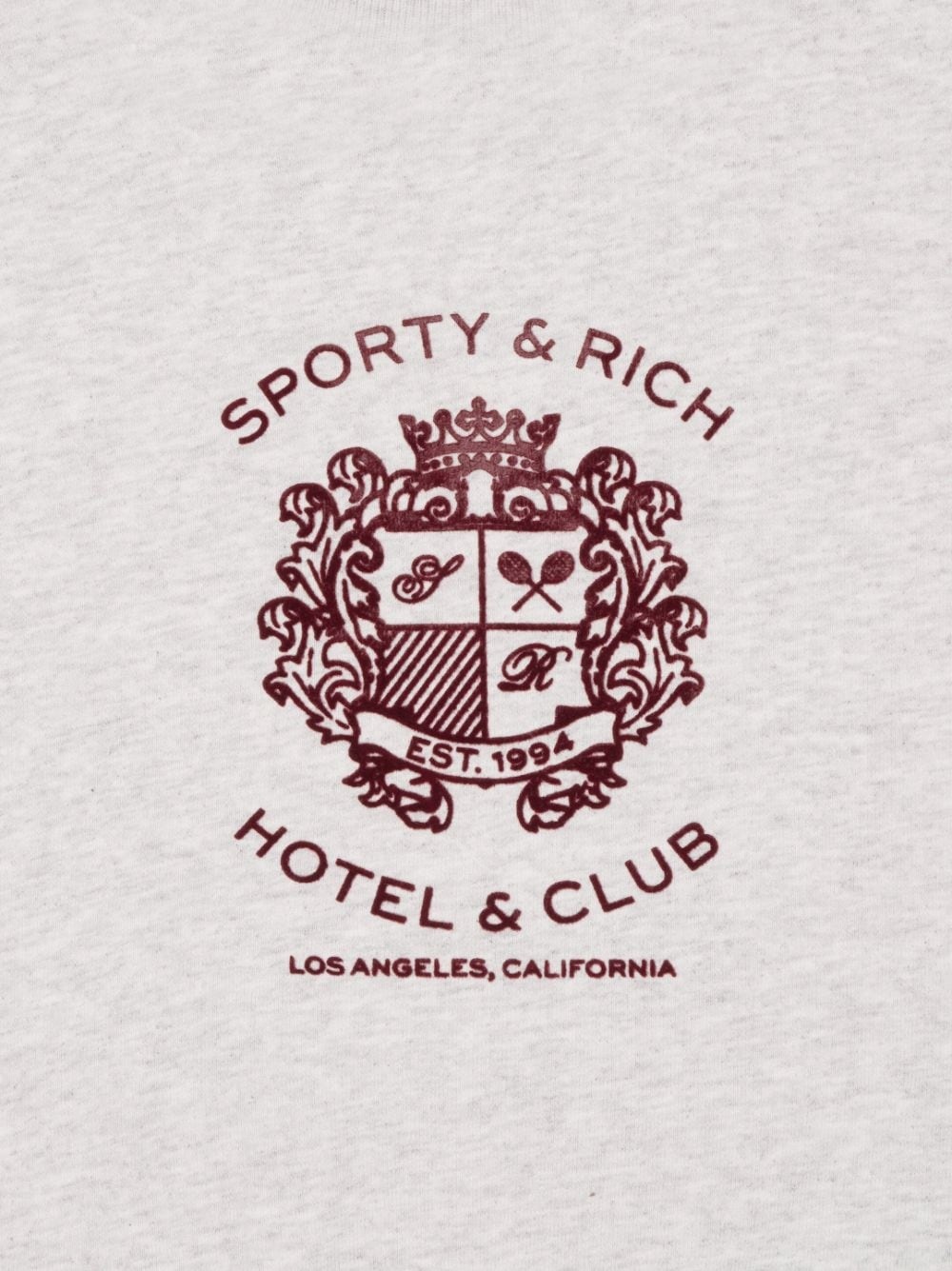 Hotel crest-motif sweatshirt - 3