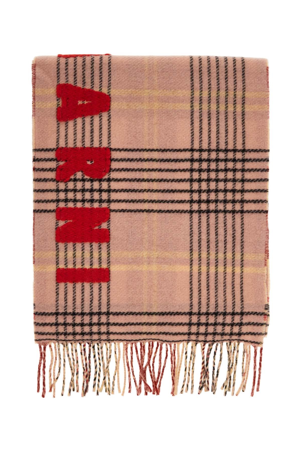 Marni DOUBLE CHECK WOOL SCARF IN 8 | netdressed | REVERSIBLE