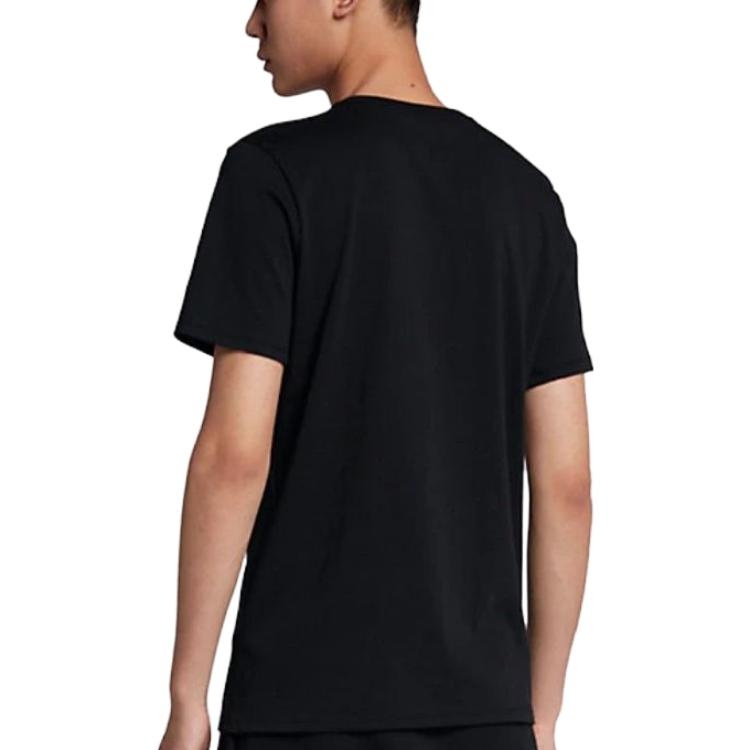 Air Jordan Sportswear Wings Brand 3 T-Shirt 'Black' AA1904-010 - 2