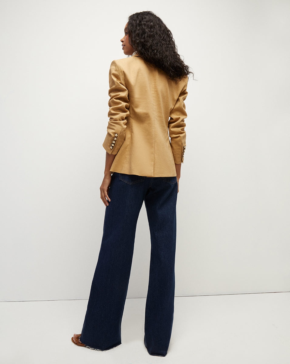 CLIFTON STRETCH-LINEN DICKEY JACKET - 5