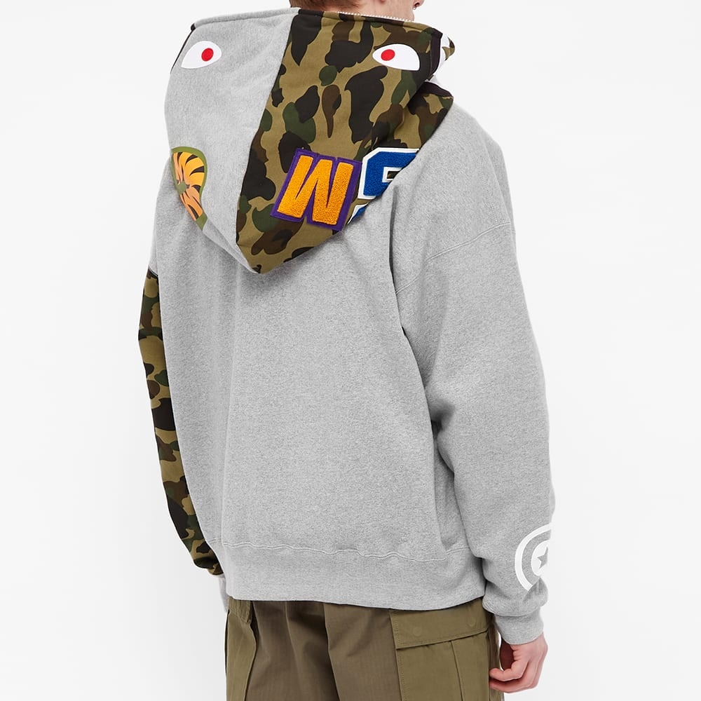 A Bathing Ape Giant Shark Zip Hoody - 5