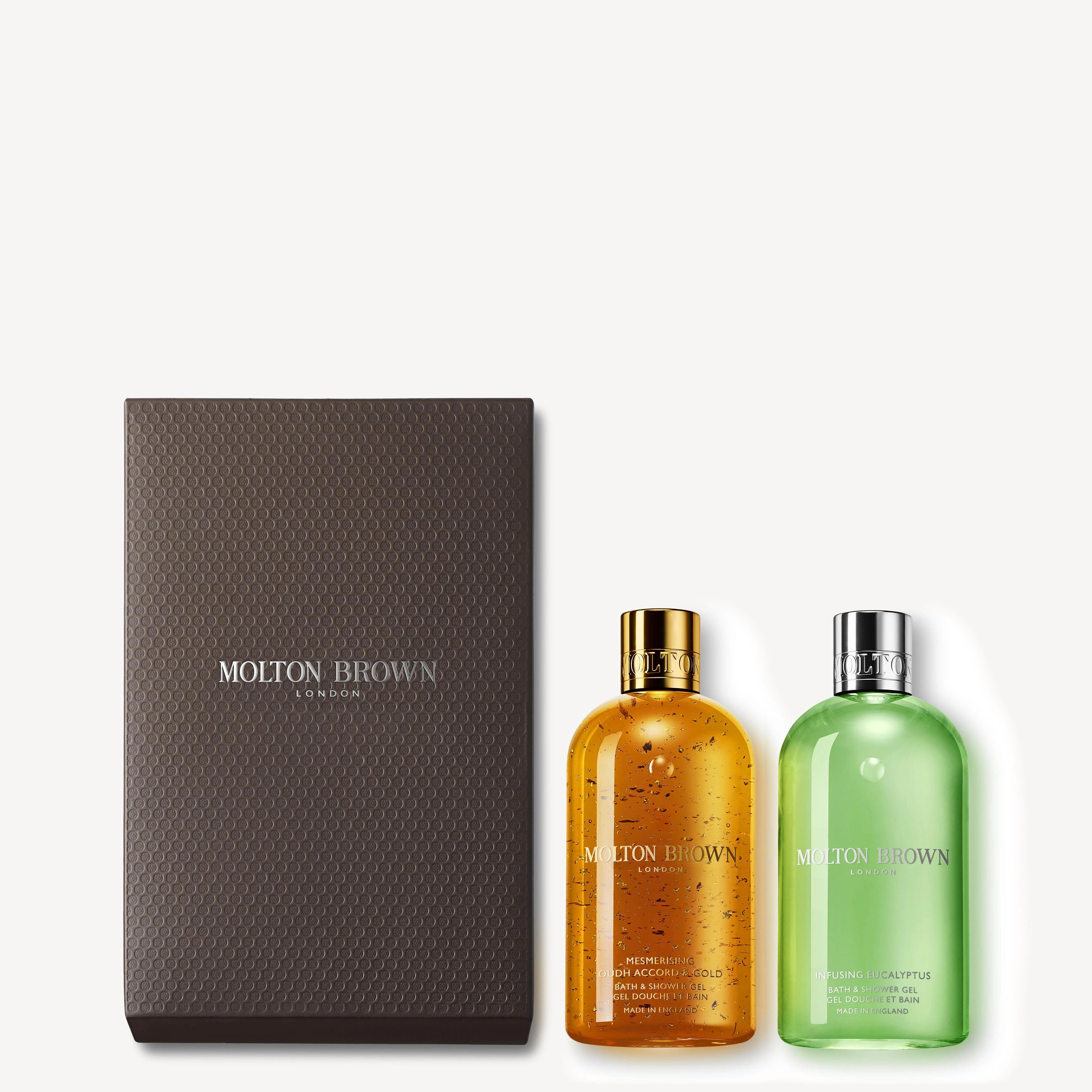 Mesmerising Oudh Accord & Gold & Eucalyptus Body Wash Gift Set - 1