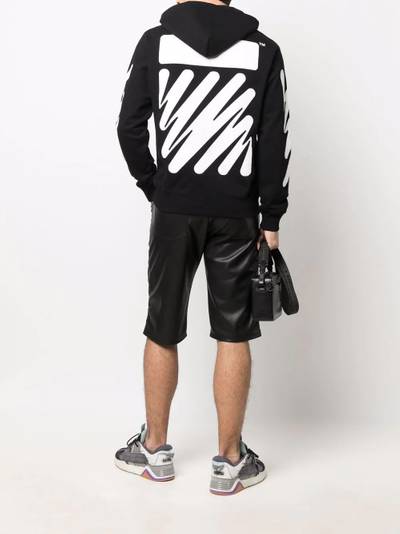 Off-White Wave Diag printed hoodie outlook