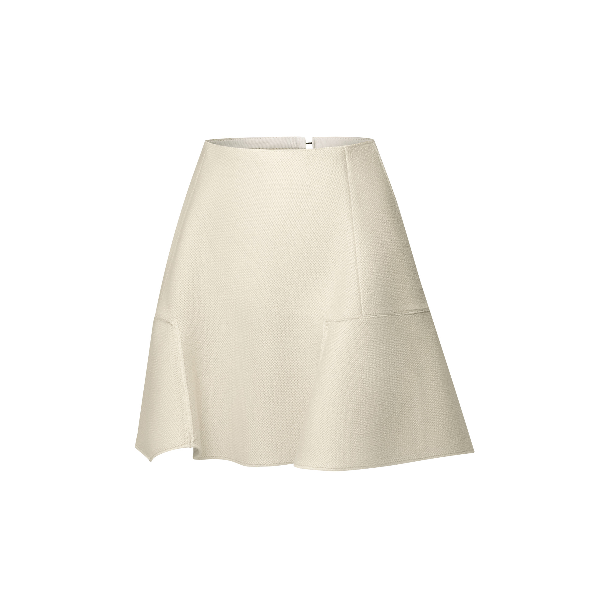 Compact Knit Mini Skirt - 2