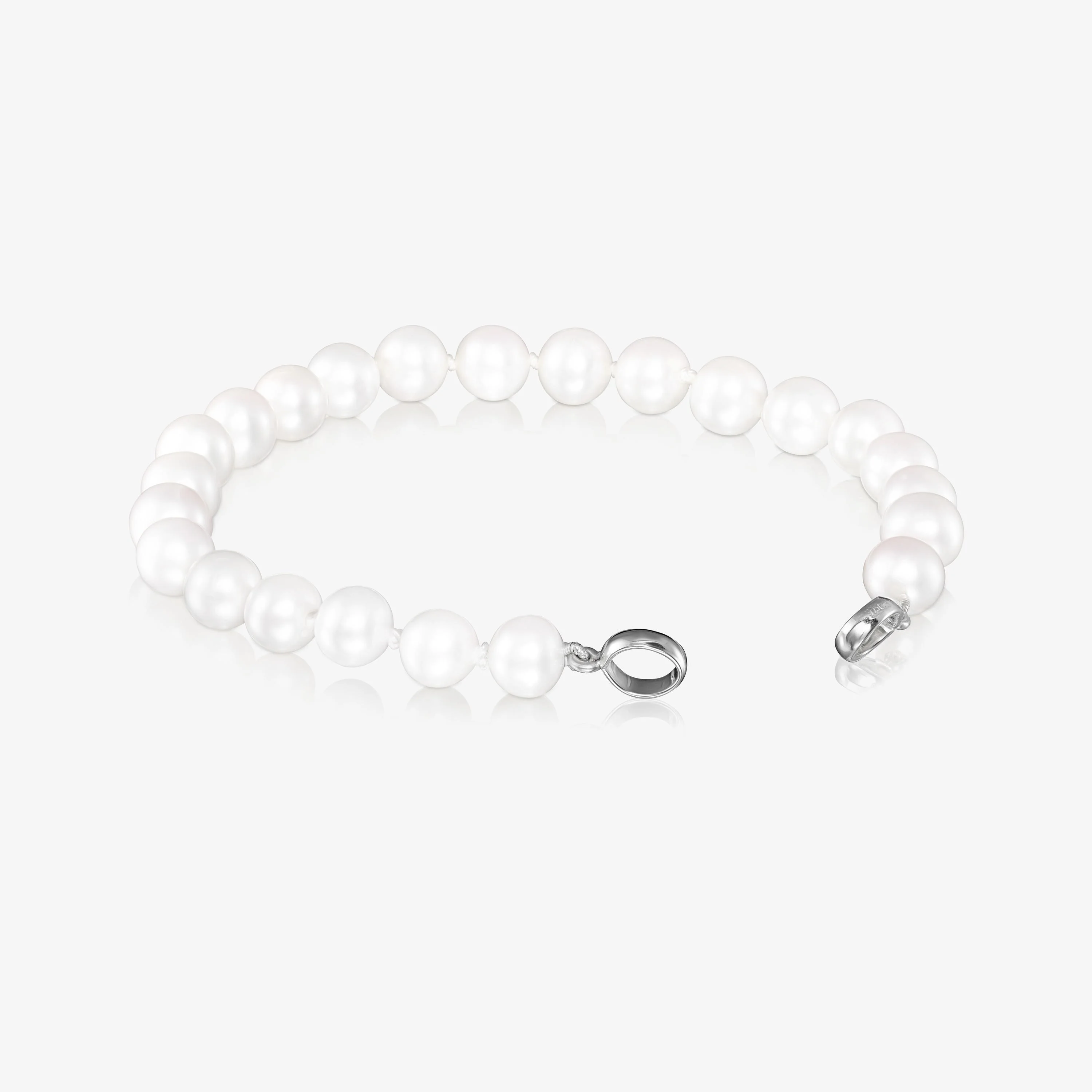 Silver TOUS Hold Bracelet with Pearls 17,5cm. - 1