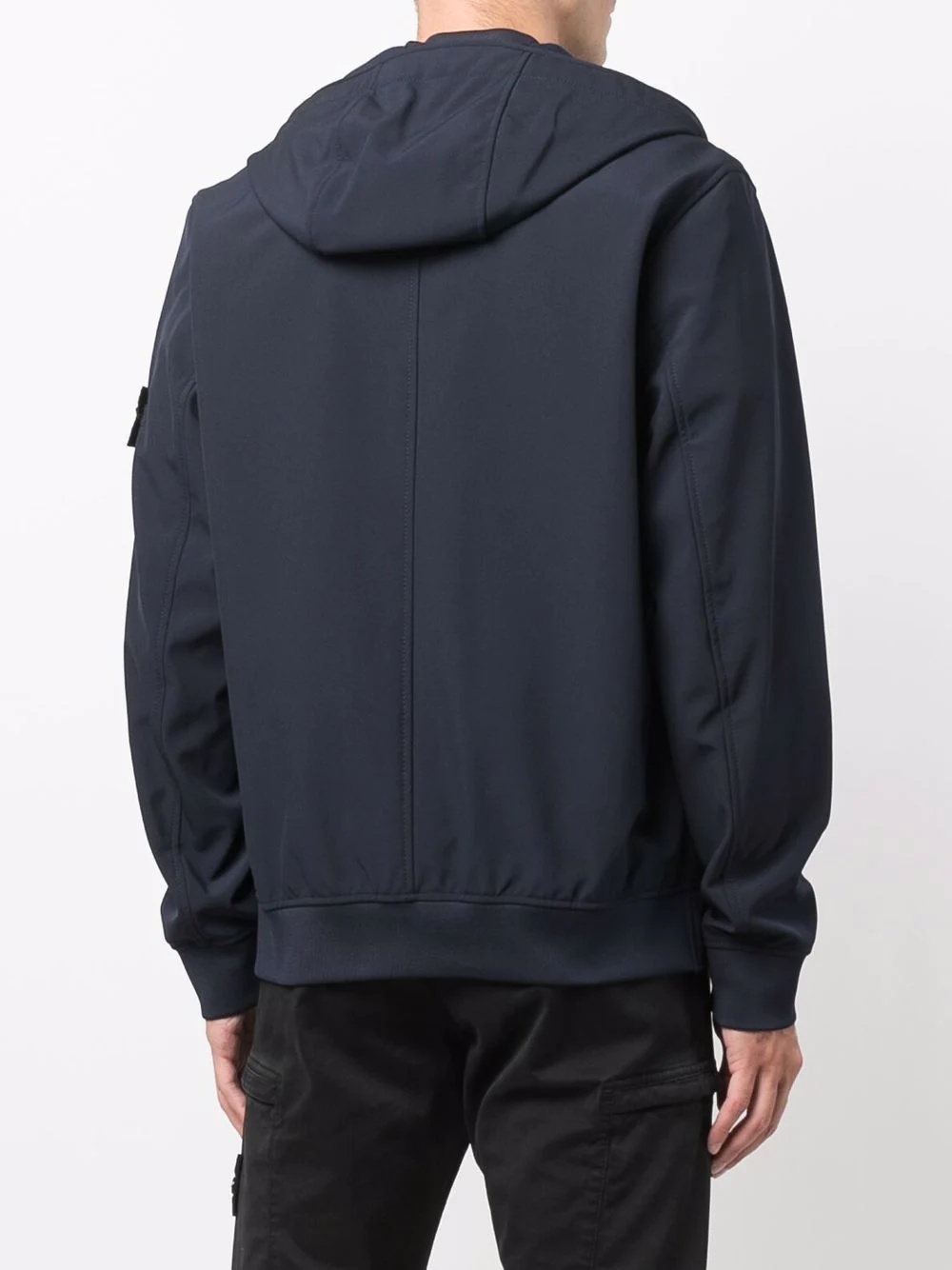 panelled hooded jacket - 4