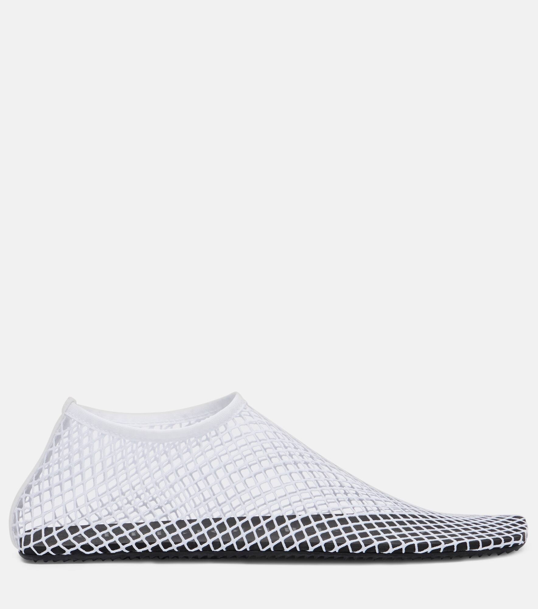 Mesh slip-on shoes - 4