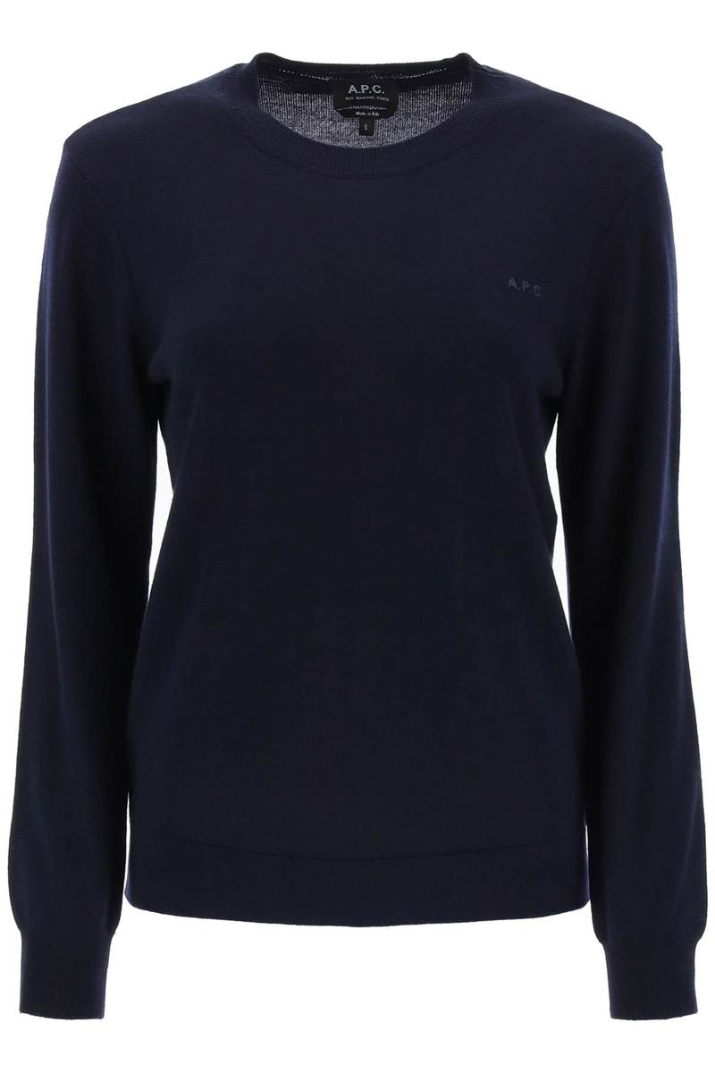 A.P.C. WOOL CREWNECK PULLOVER - 1