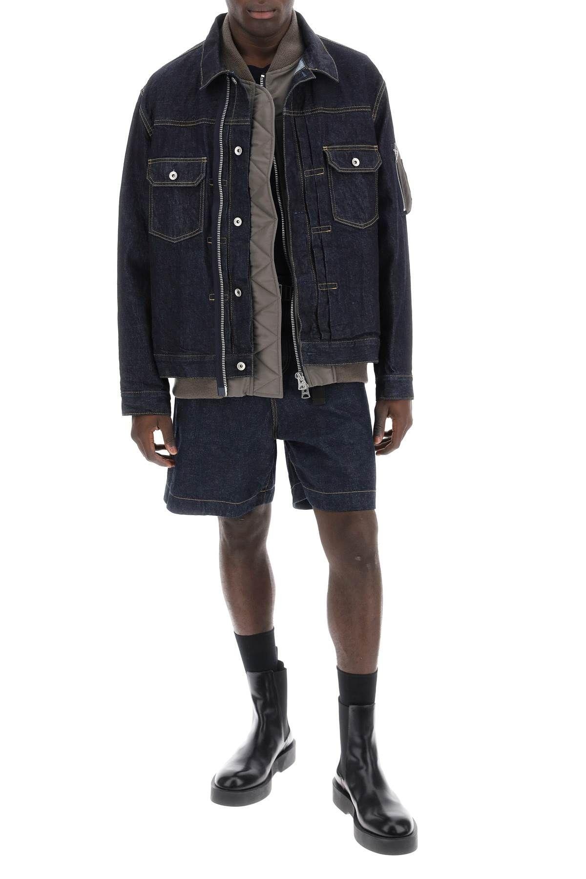 24SS sacai サカイ Denim Shorts BEYONDEXX SACAI | DENIM SHORTS