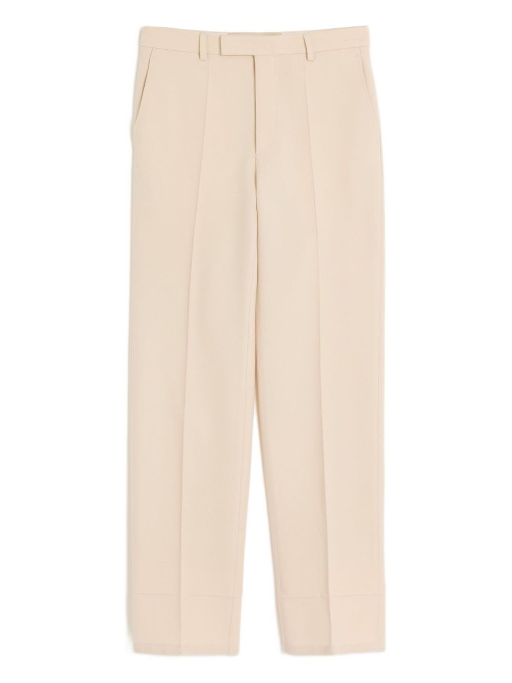 virgin wool chino trousers - 1