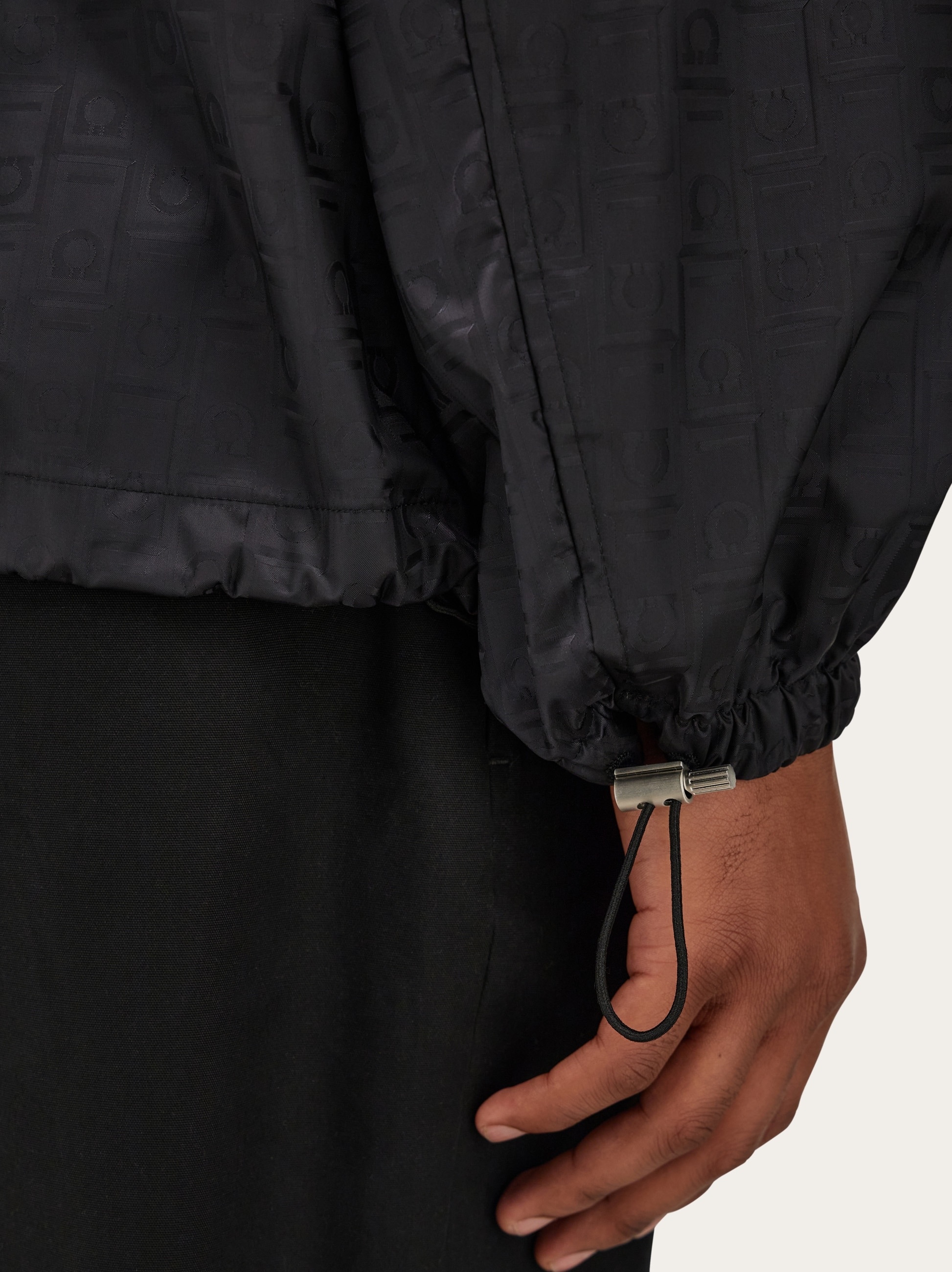 Windbreaker with Ferragamo Monogram - 8