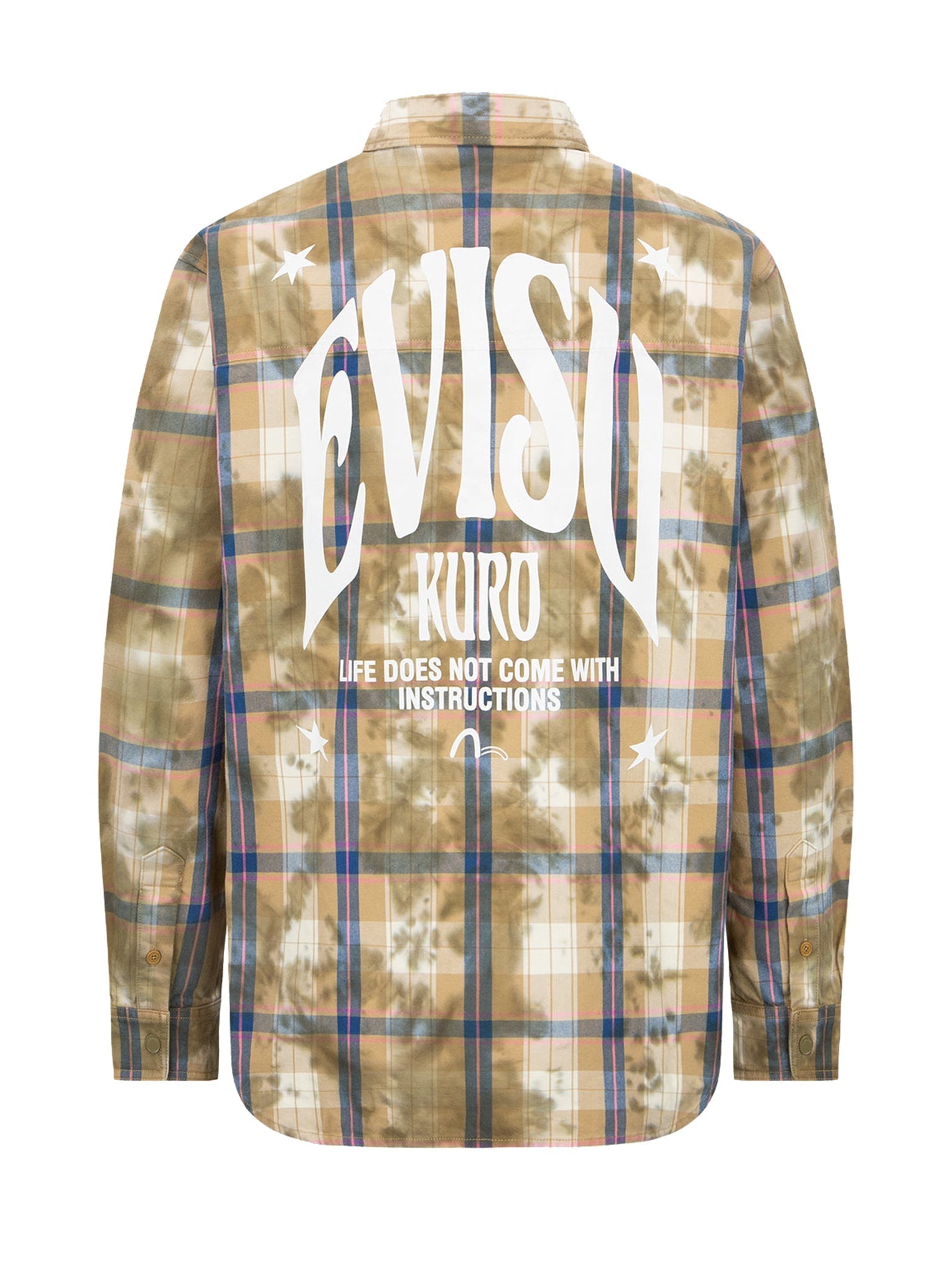 Tie-dyed Check Shirt - 17