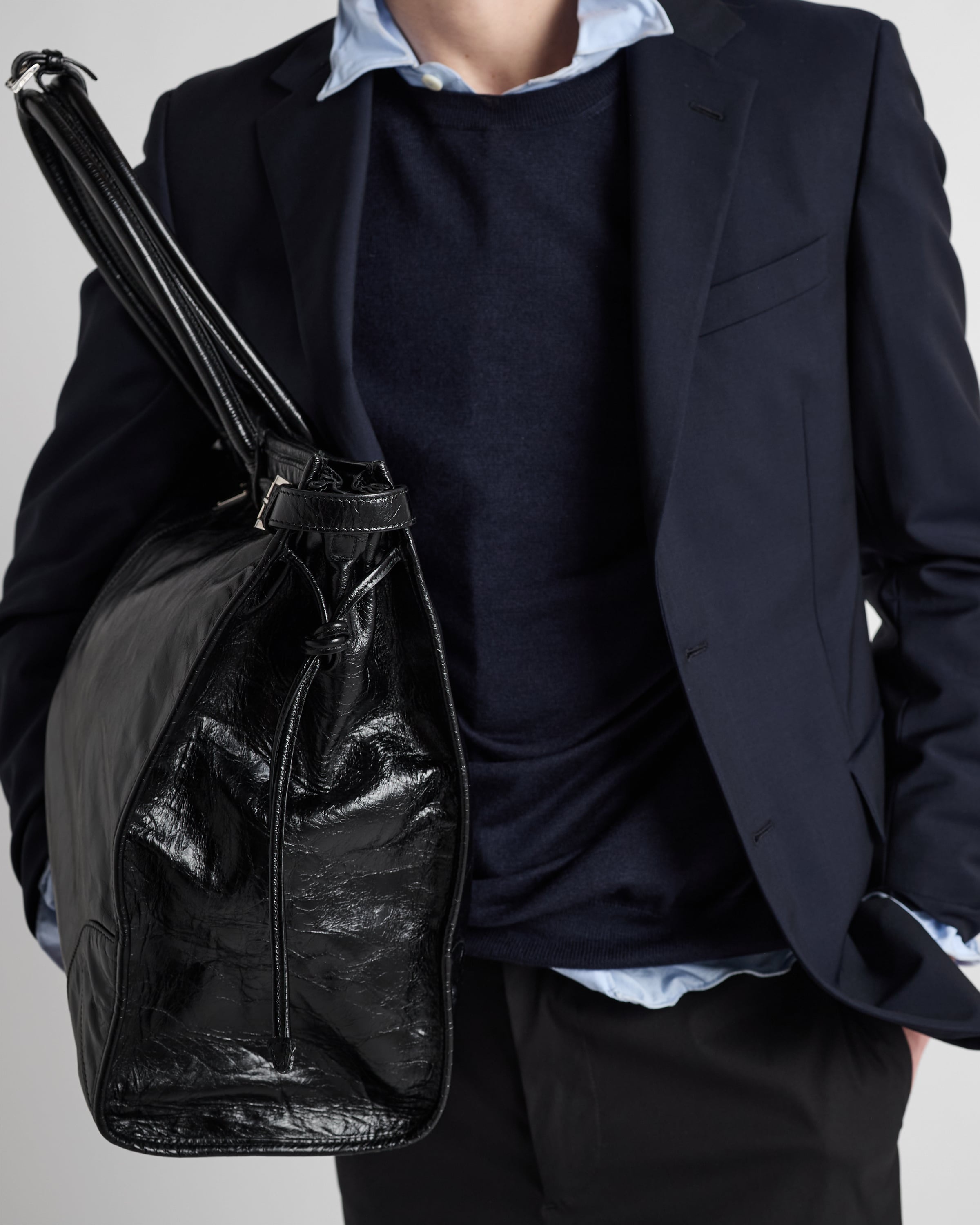 Leather tote bag - 2