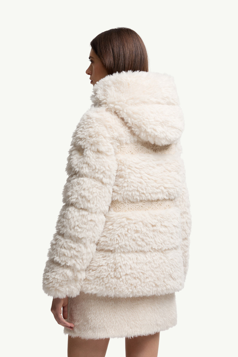 Verie Teddy Hooded Short Down Jacket 5