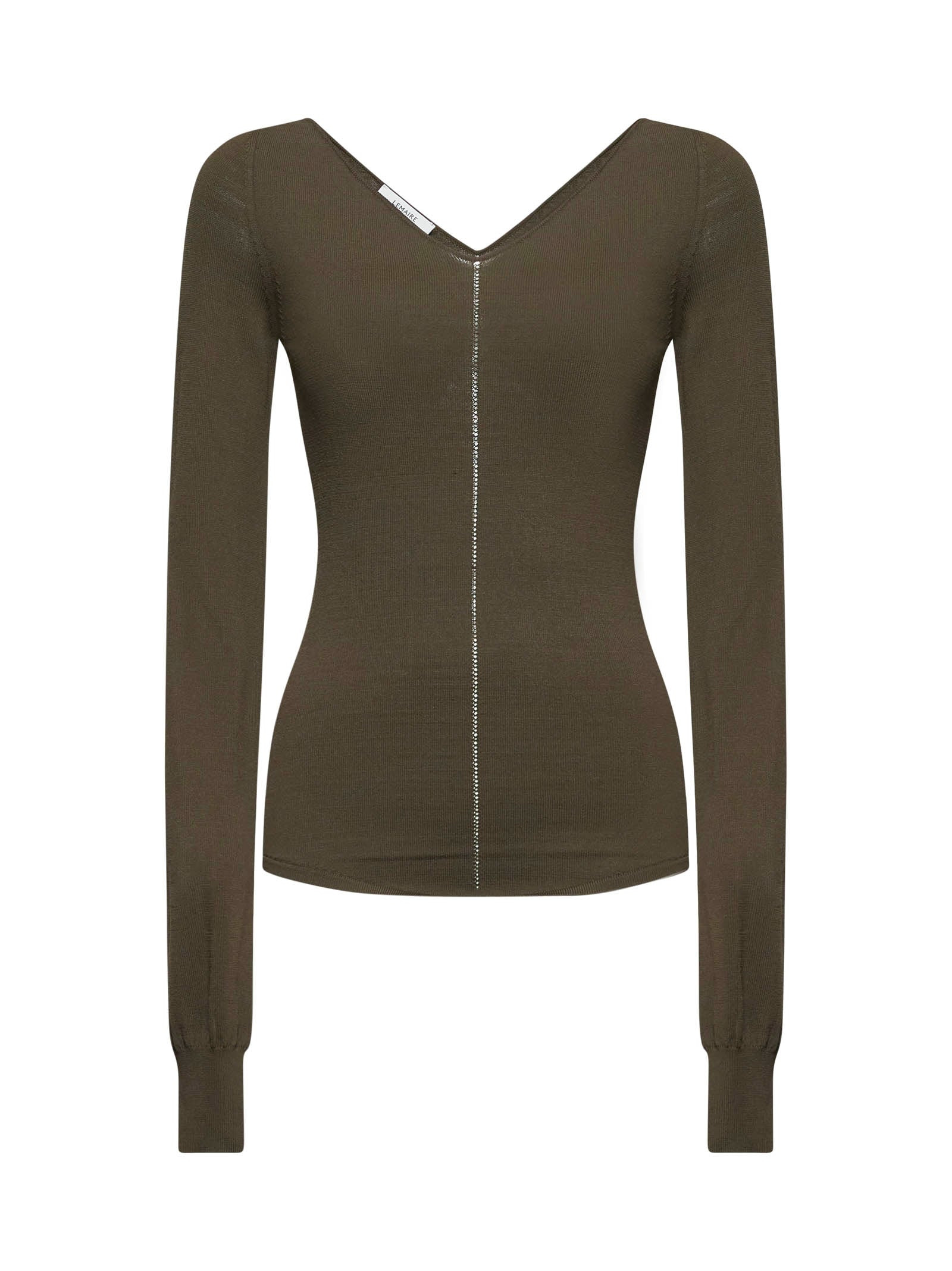 Lemaire Women Green Knit Top - 1