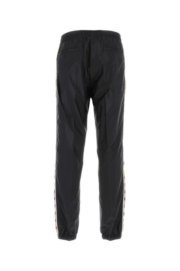 Black nylon joggers - 3