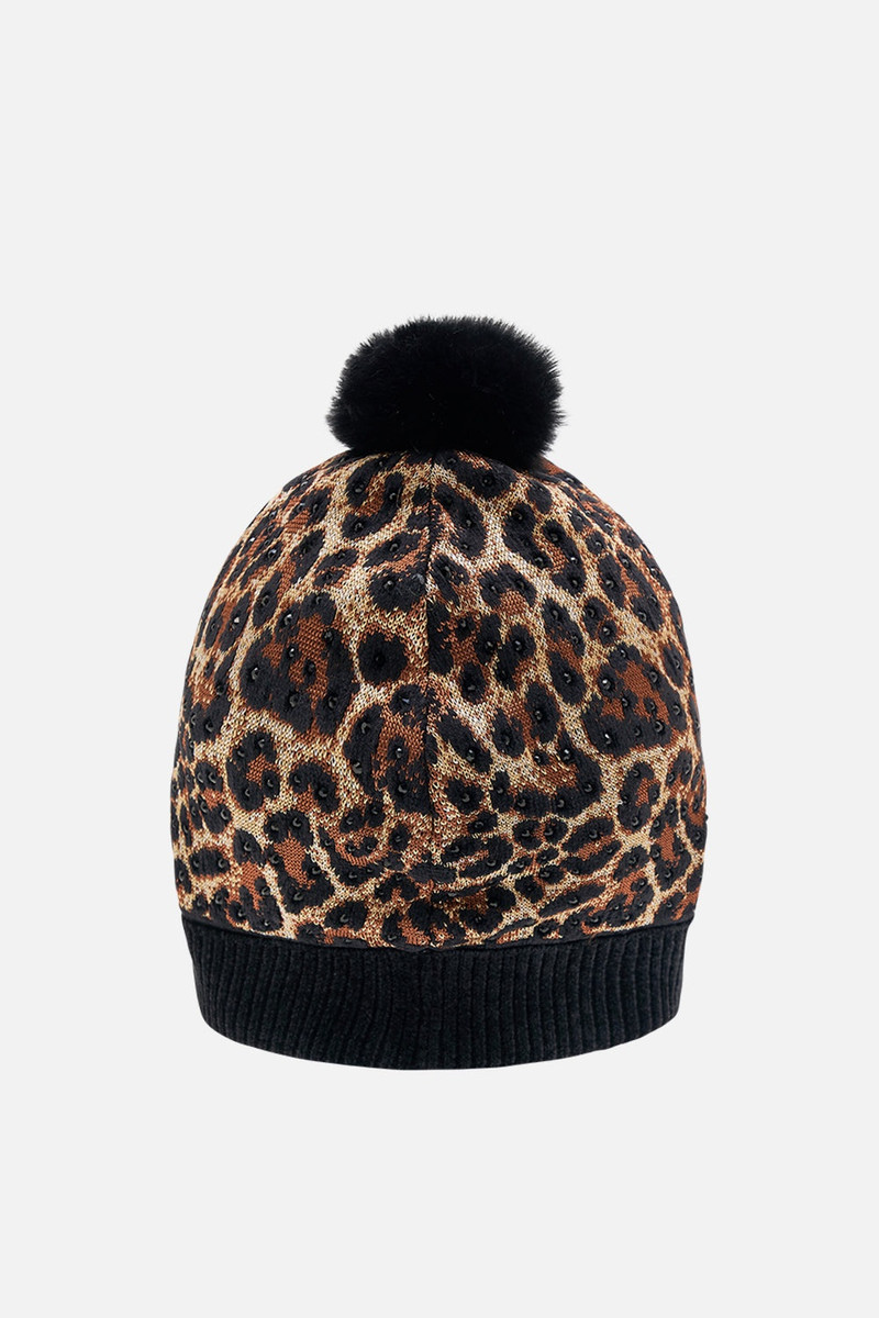 CAMILLA EMBELLISHED BEANIE outlook