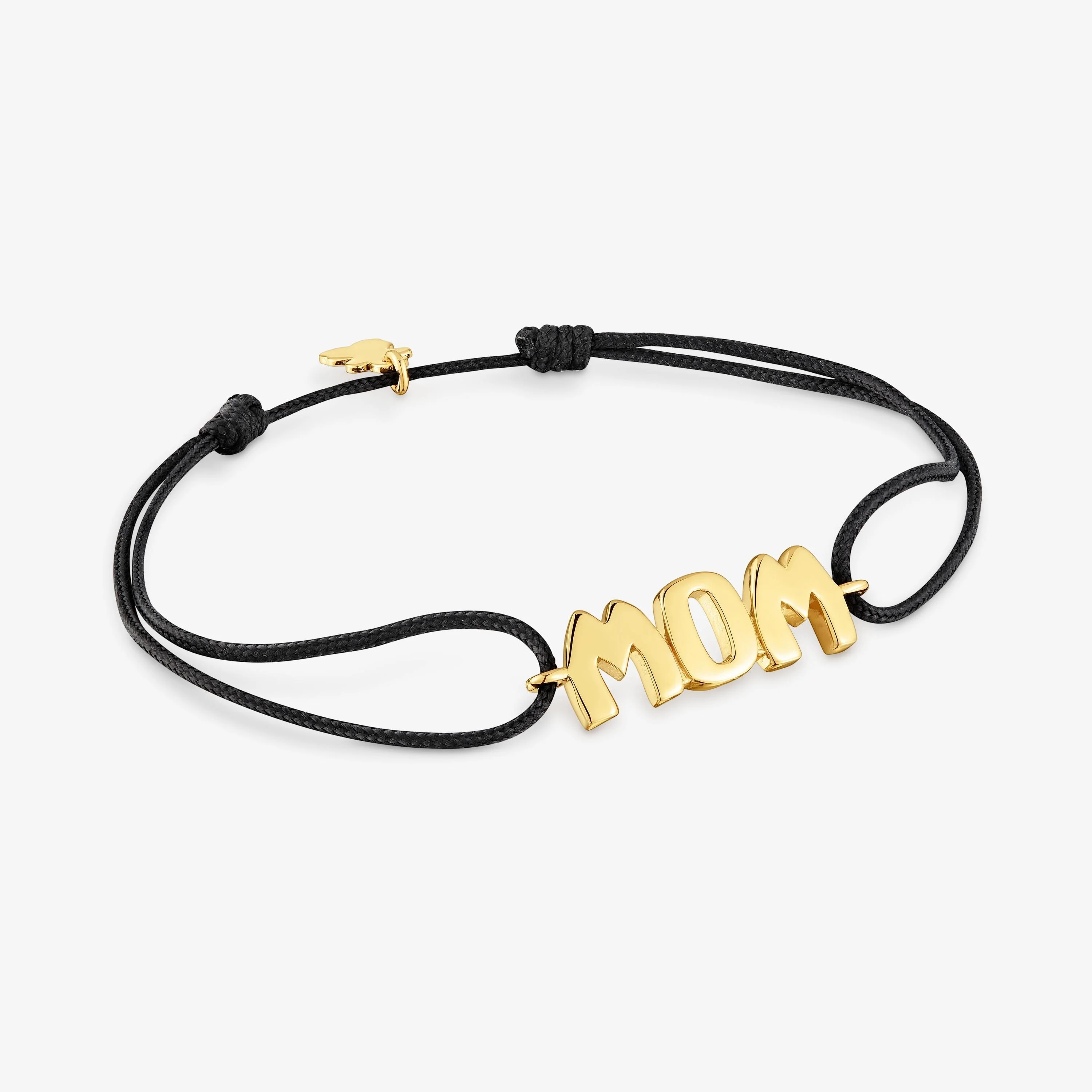 Nylon Bracelet with 18K gold vermeil TOUS Mom - 1