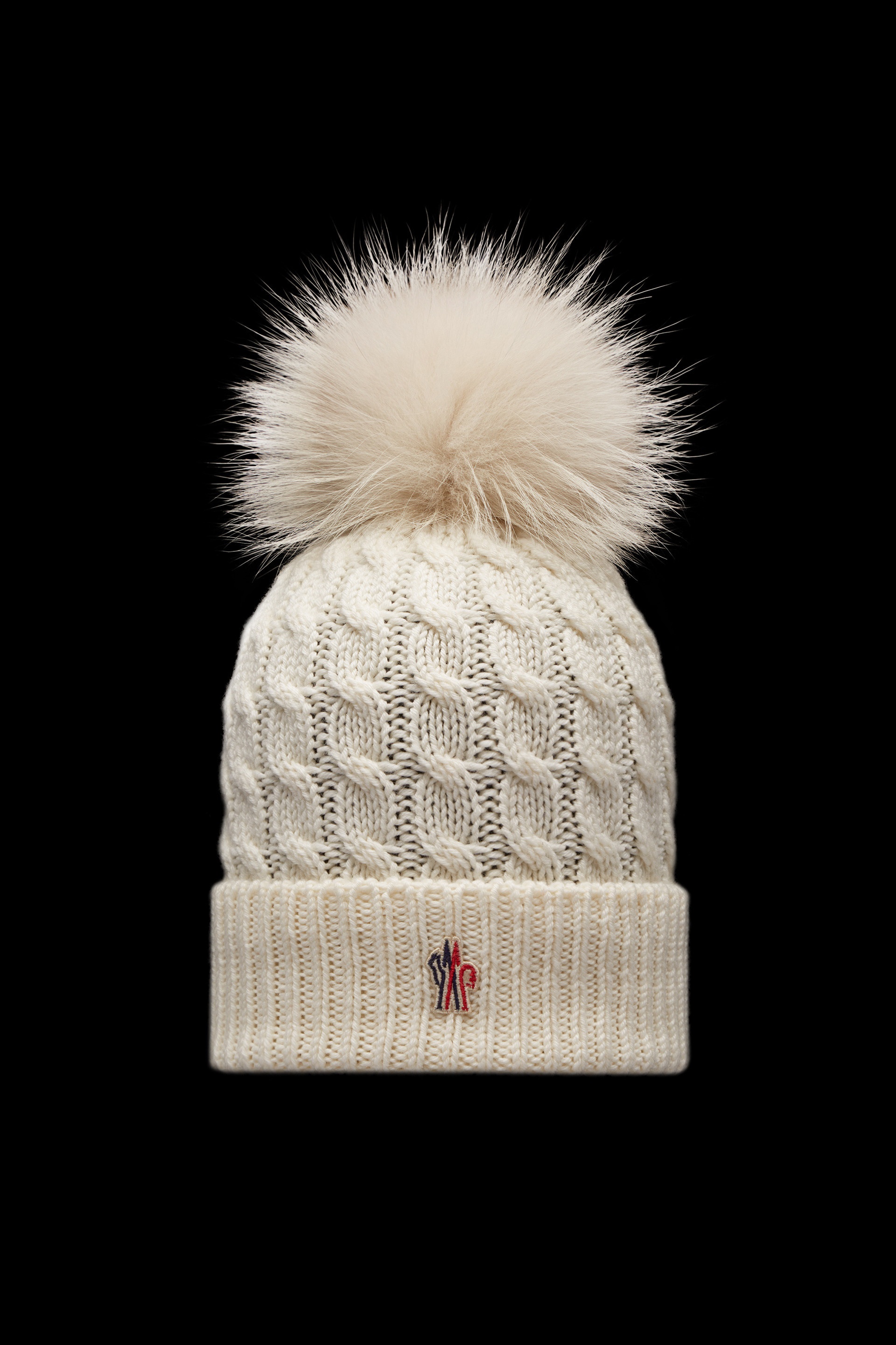 Wool Beanie With Pom Pom - 1