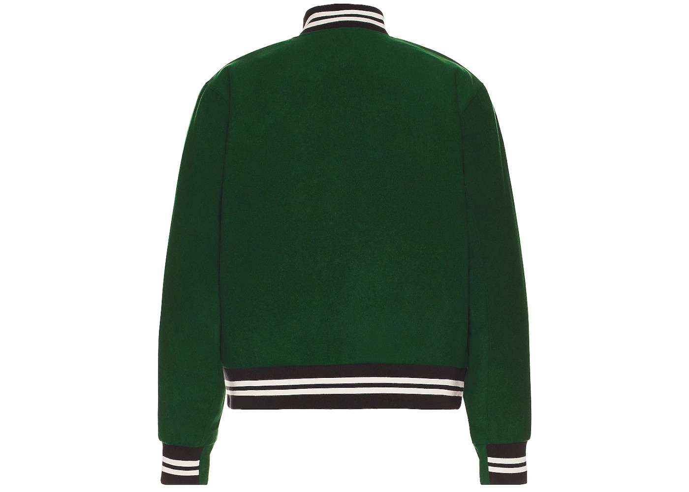 Nike Sportwear Authentics Varsity Jacket Gorge Green/White - 2