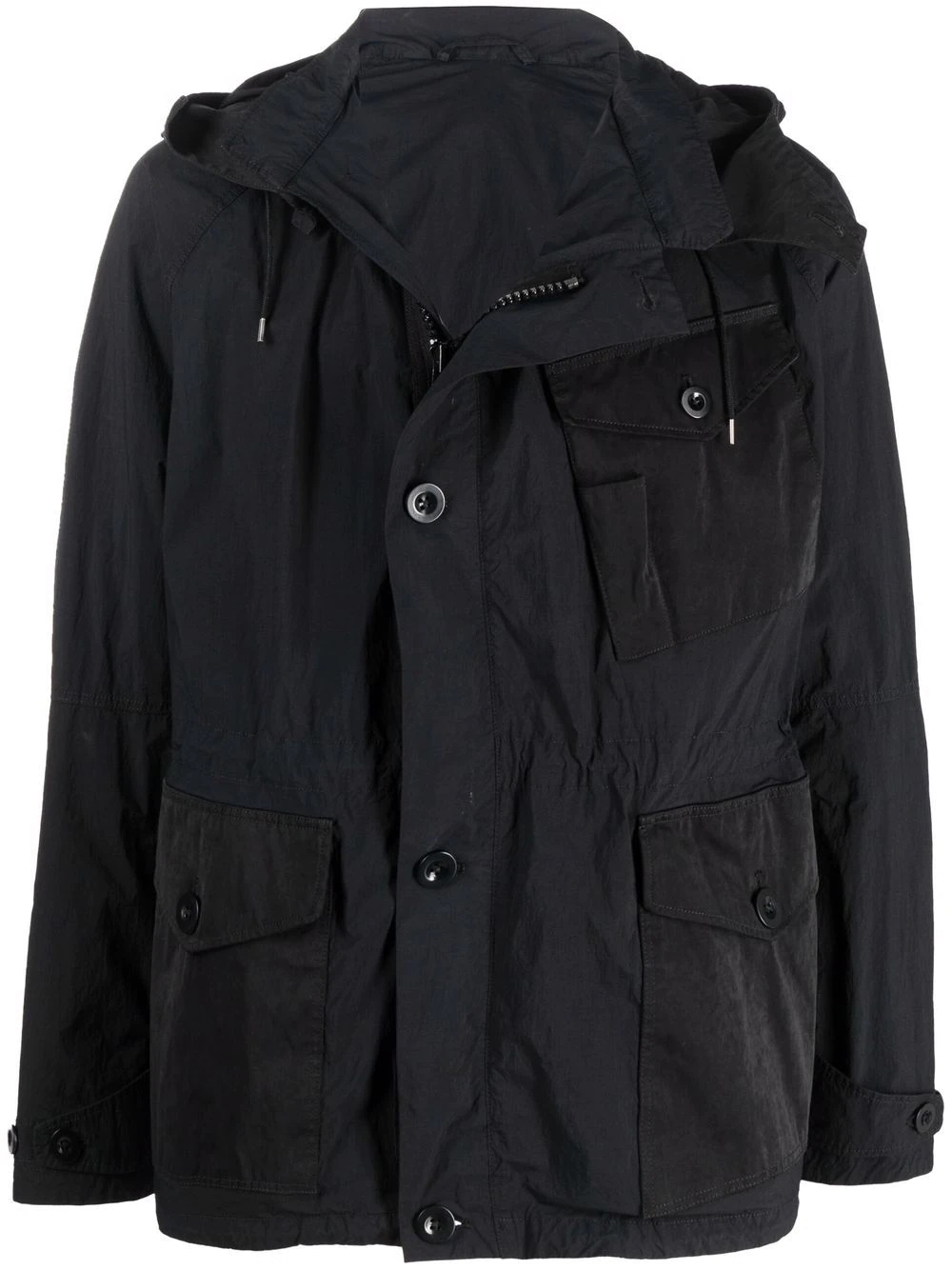 hooded lightweight jacket - 1