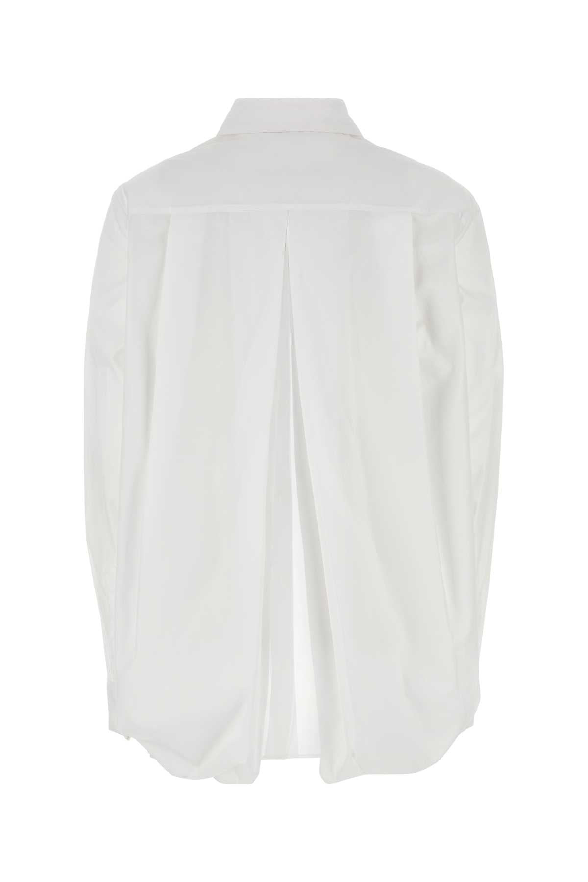 Givenchy Women White Poplin Shirt - 2