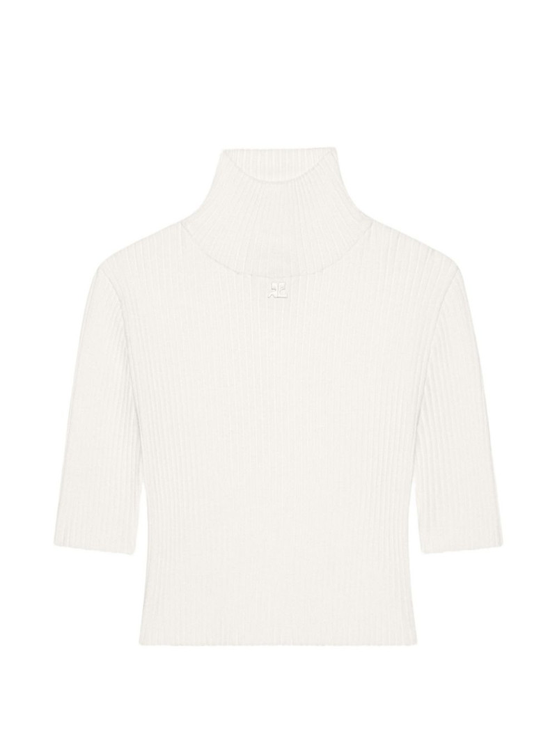 logo-detail cropped sweater 1