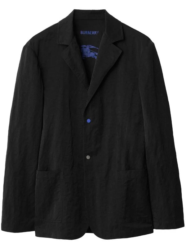 BURBERRY Men Single Button Blazer - 1