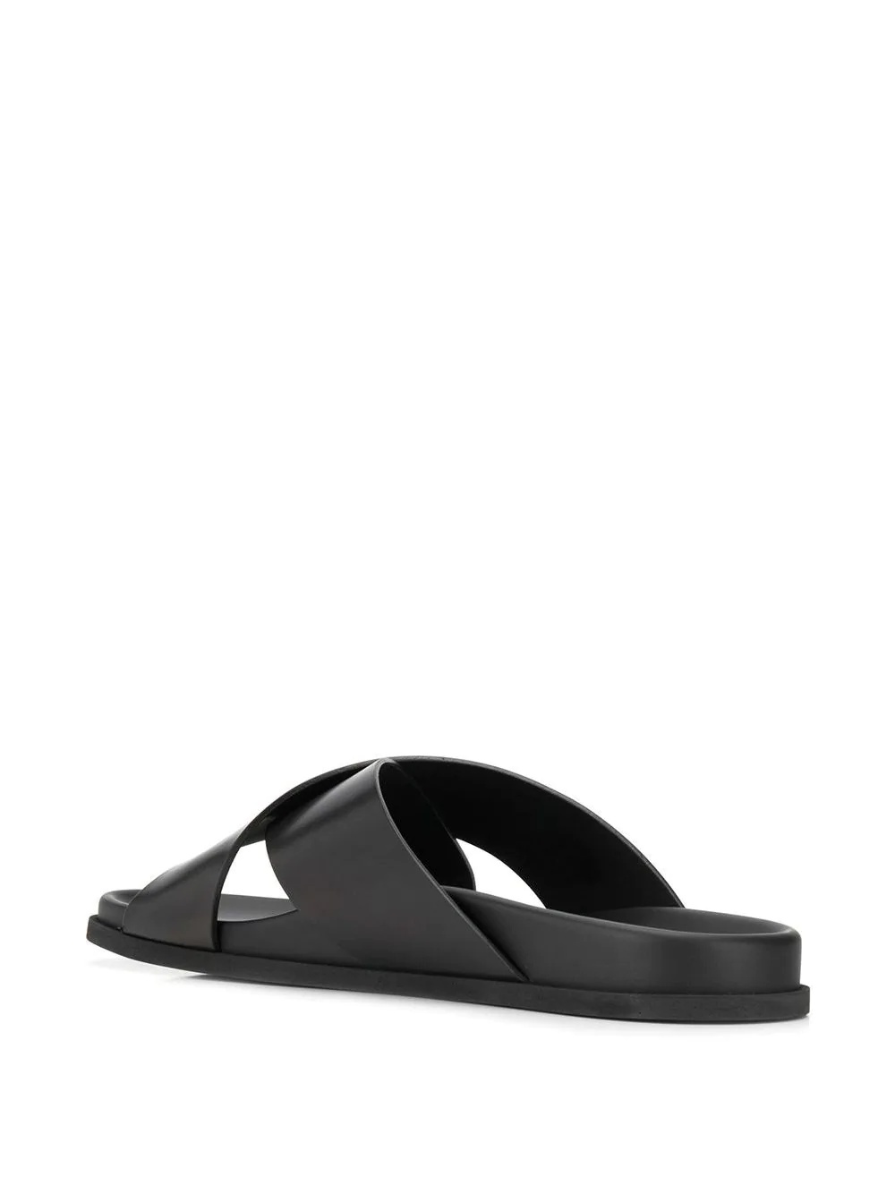 criss-cross strap slides - 3