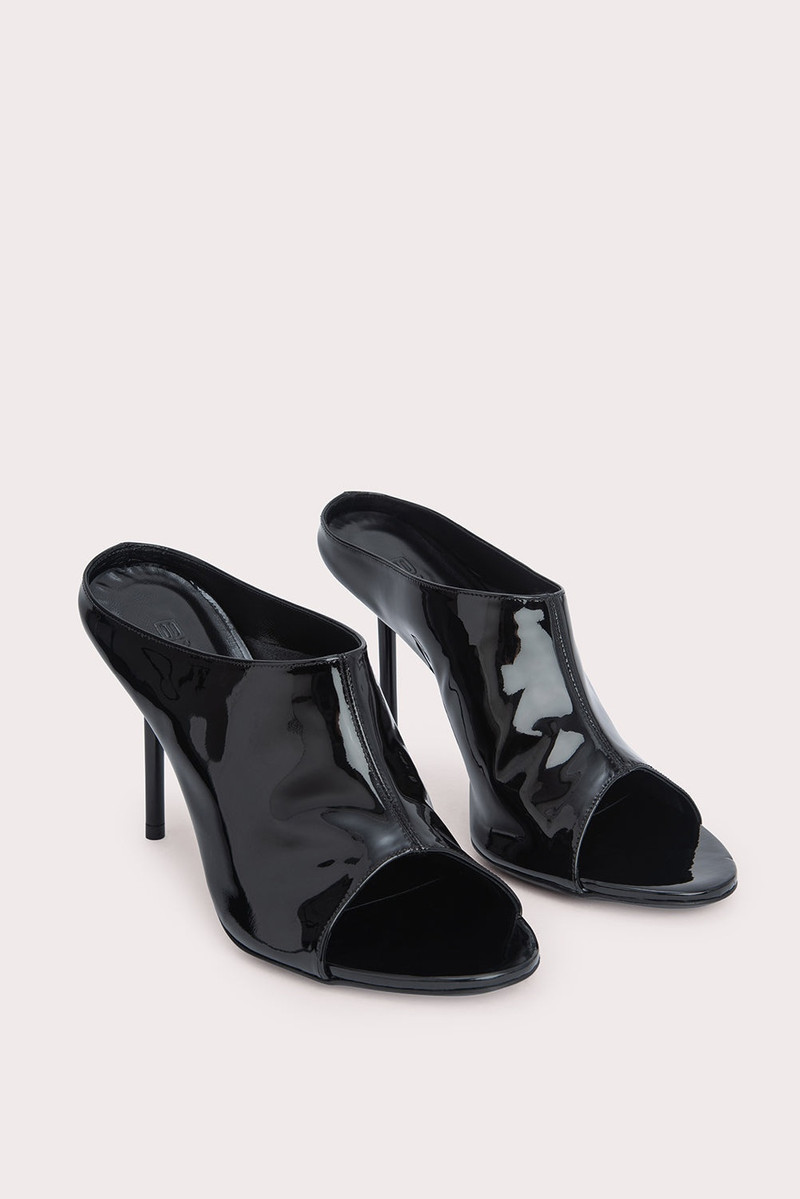 BY FAR MARLENE BLACK PATENT LEATHER outlook