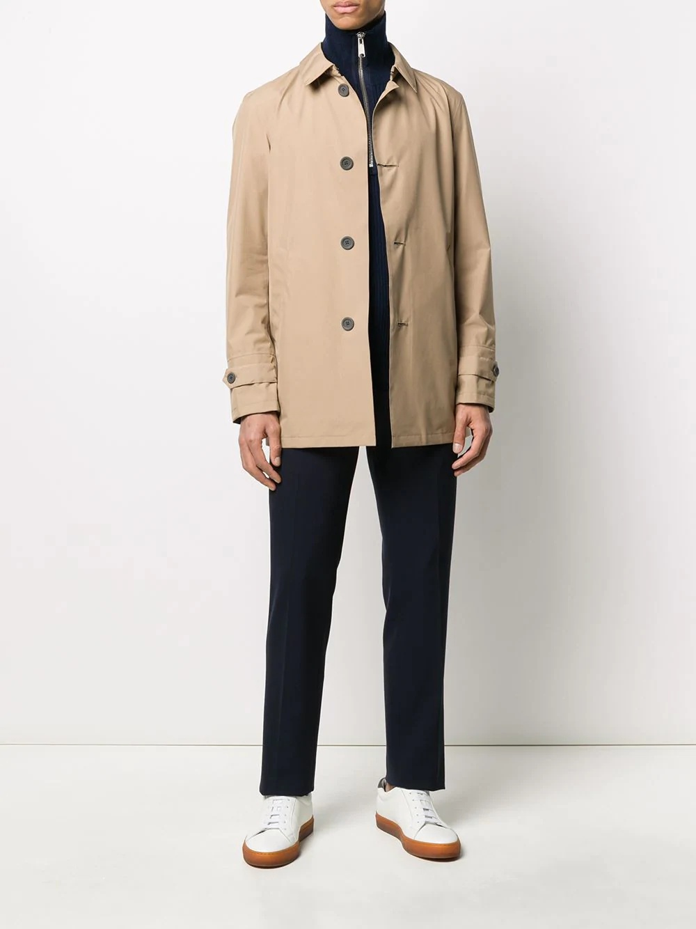 laminar trench coat - 2