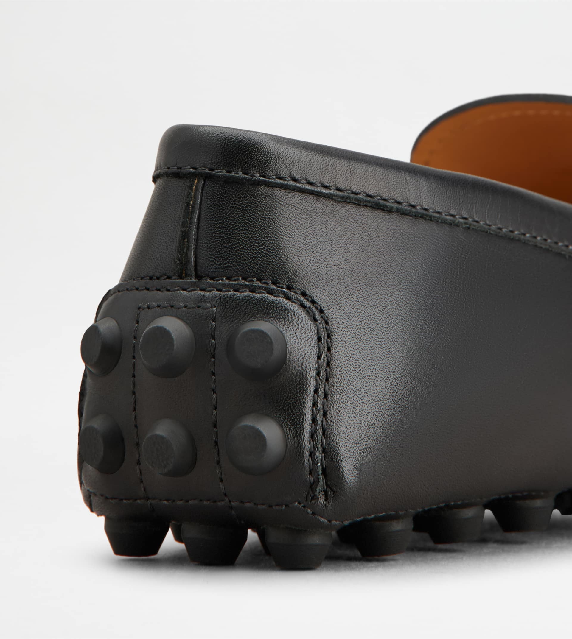 T TIMELESS GOMMINO BUBBLE IN LEATHER - BLACK - 6