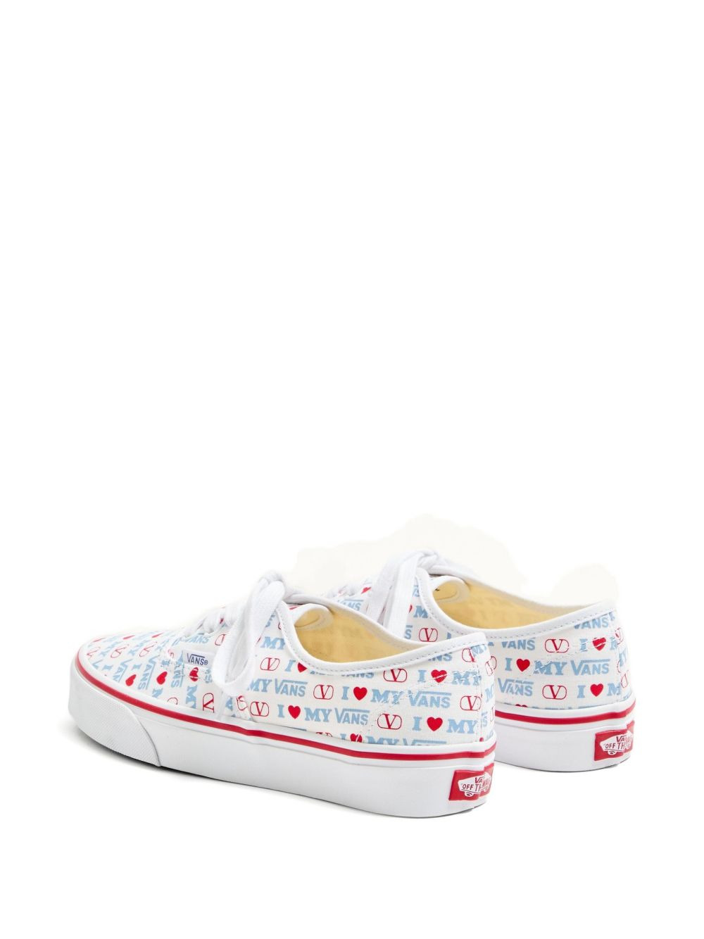 x Vans Love-print sneakers - 4