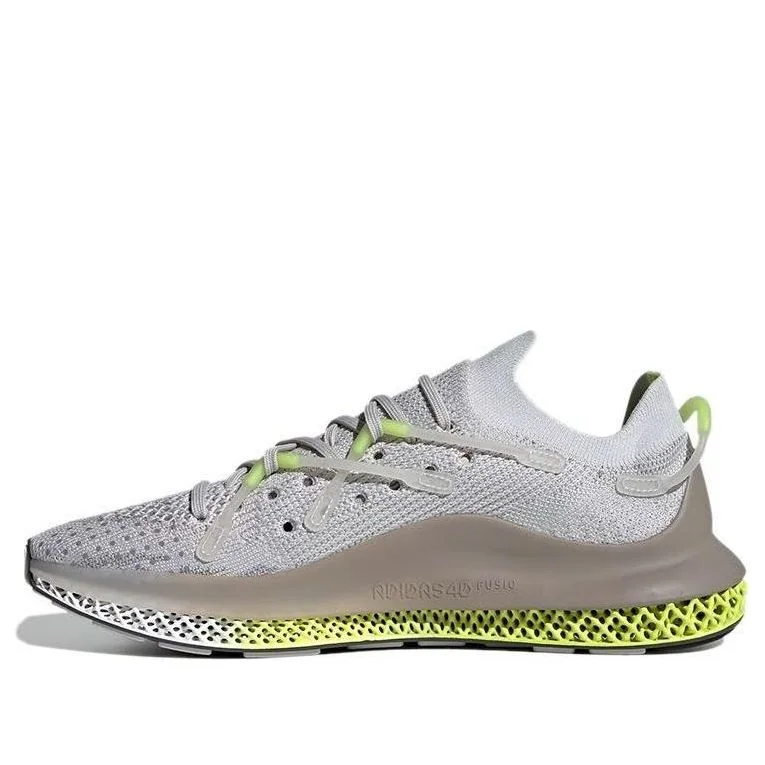 adidas 4D Fusio 'Grey Solar Yellow' FY5928 - 1