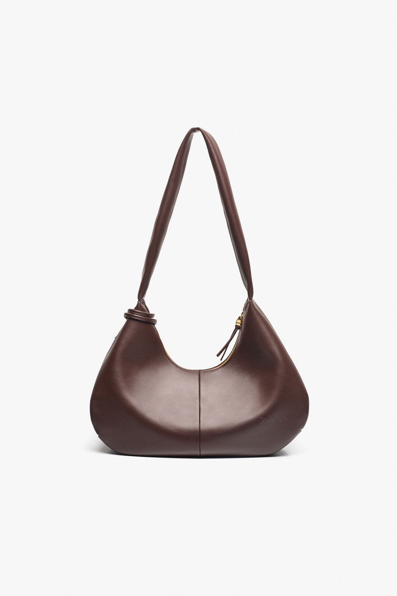 BROWN MEDIUM HOBO BAG 3