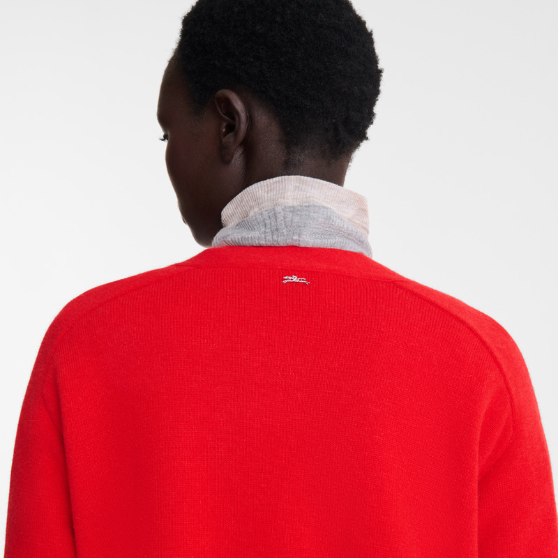 Cardigan Red - Knit 5