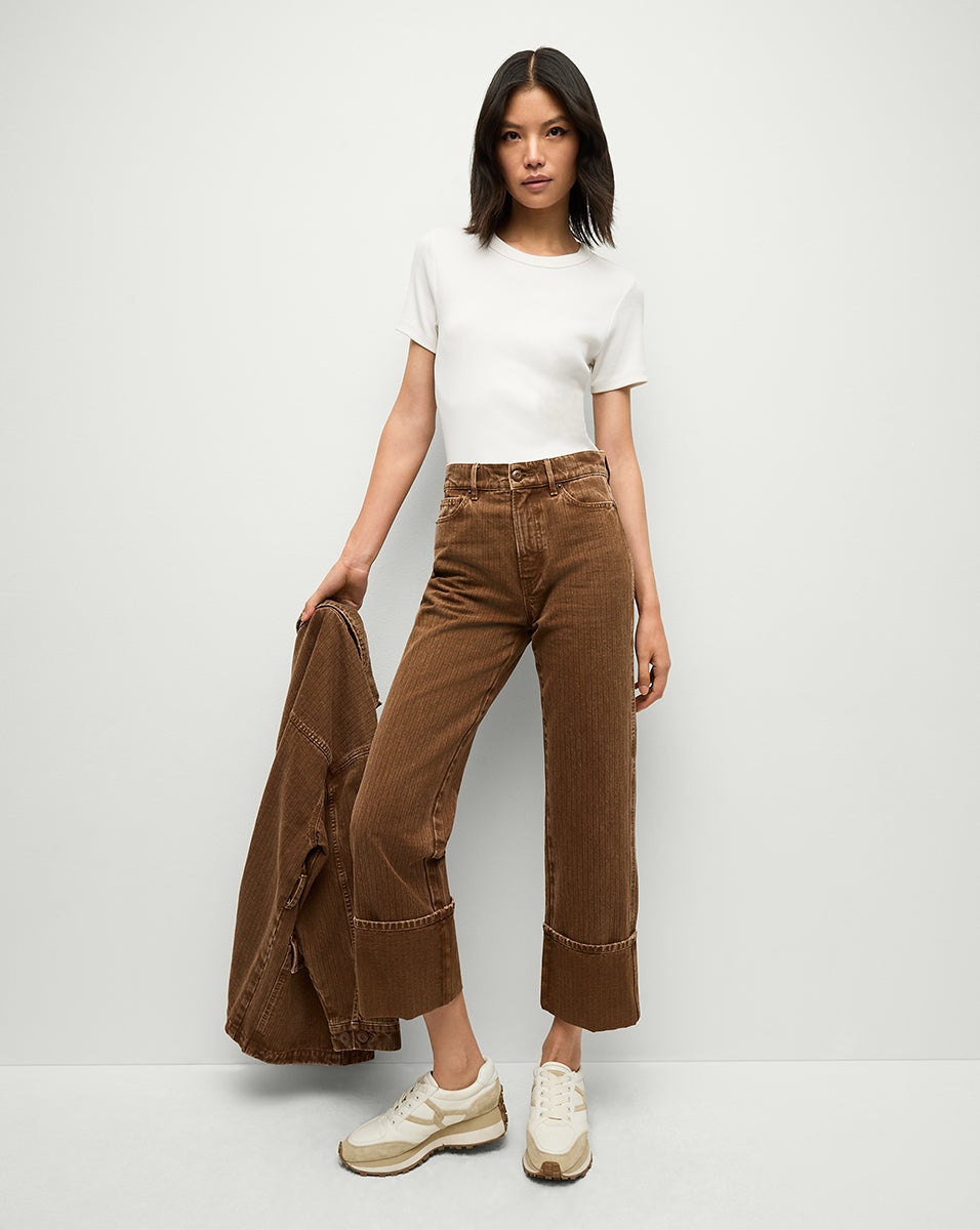 DYLAN TWILL STRAIGHT-LEG PANT - 2