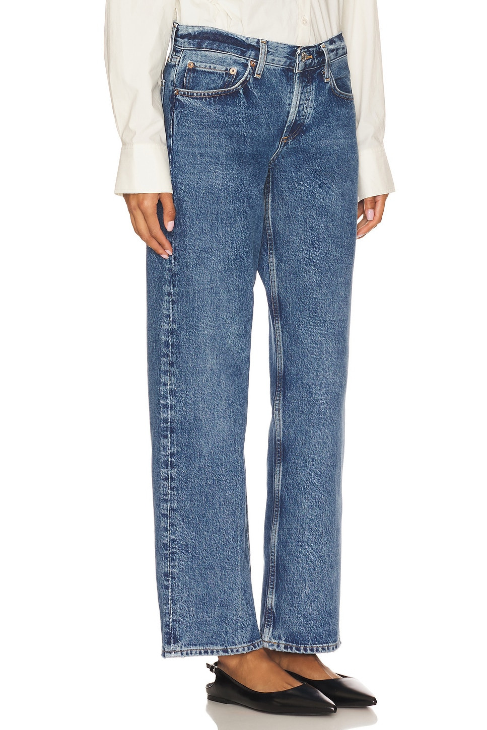 Low Ride Loose Jeans - 2