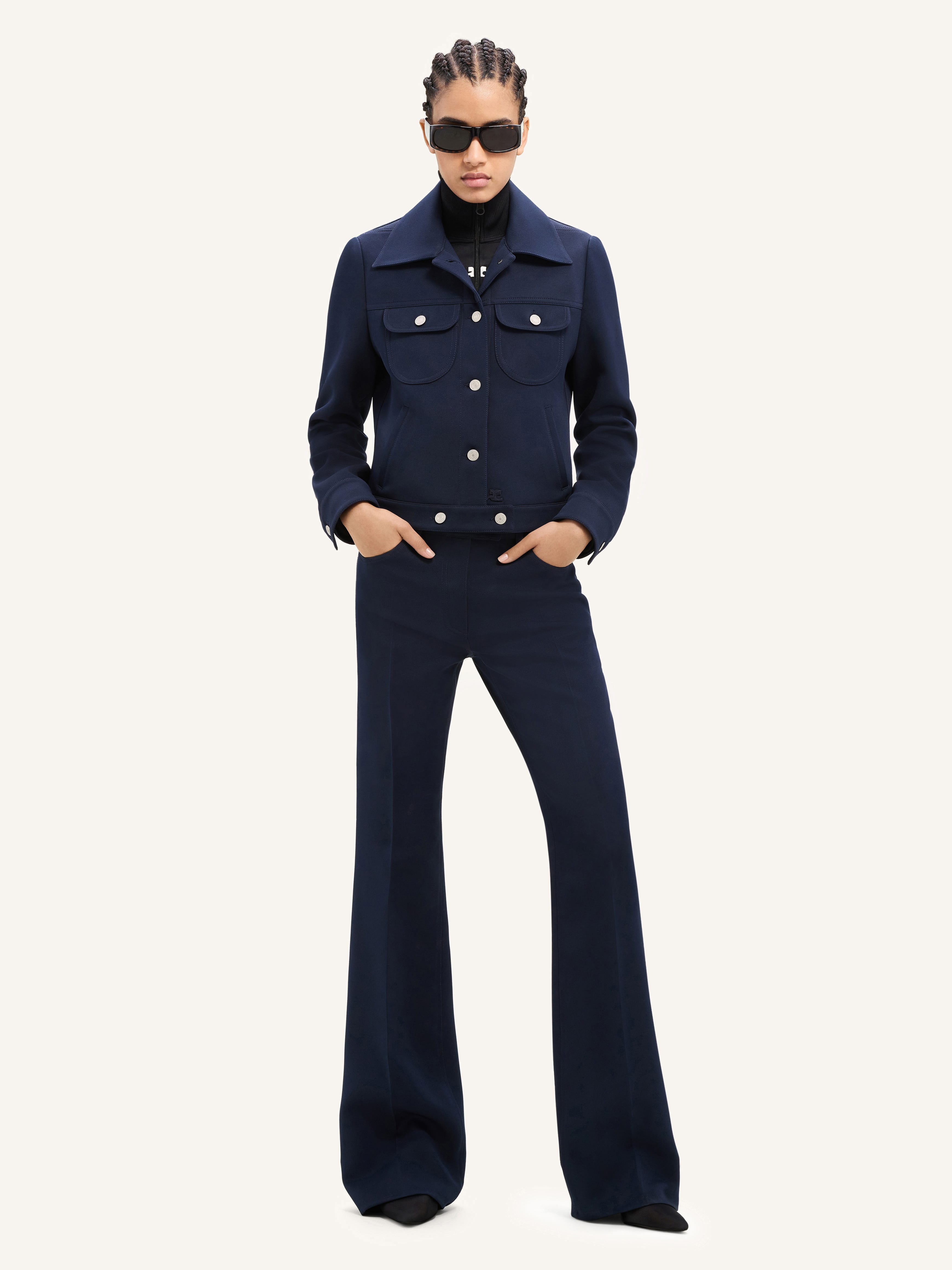70'S TWILL BOOTCUT PANTS - 2