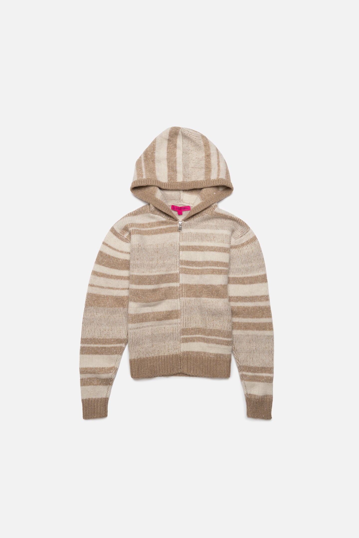 STRIPE SUPER SOFT WOMEN'S ZIP HOODIE - 1