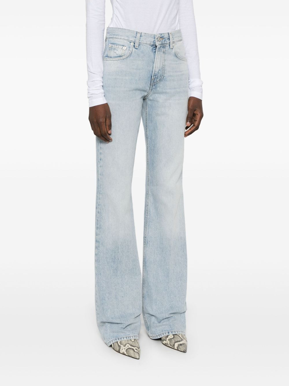 Flora straight-leg jeans - 3