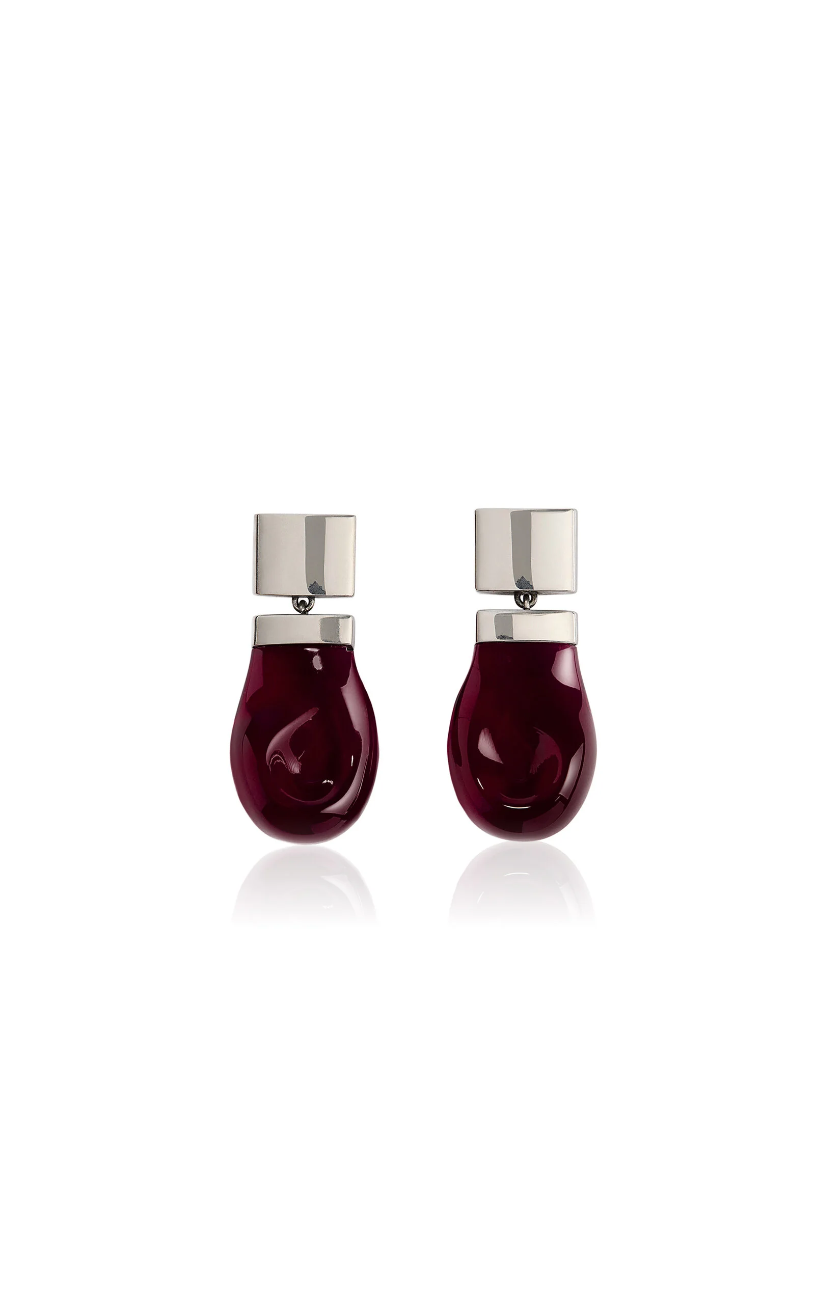 Keefe Resin Earrings red - 1