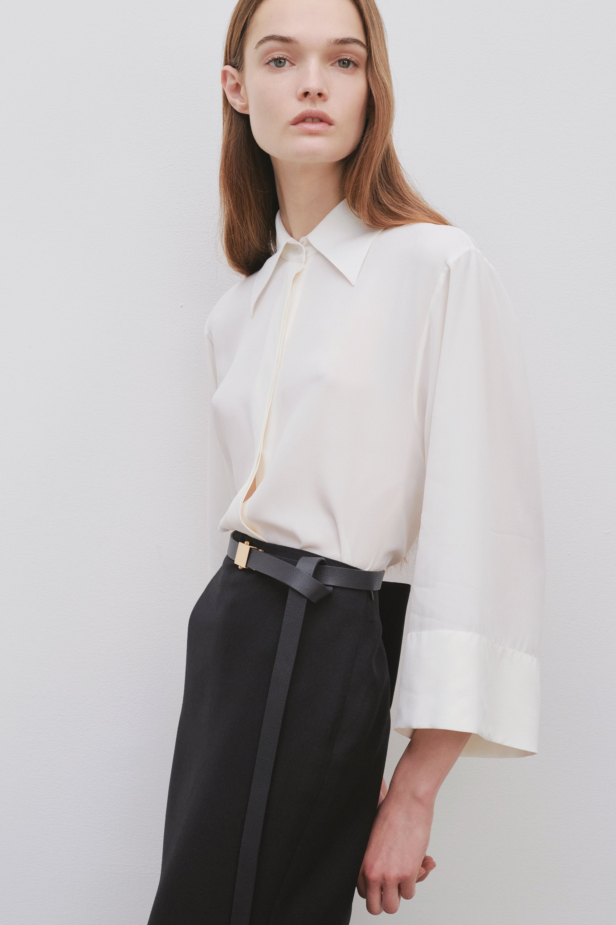 Malvina Shirt in Silk - 3