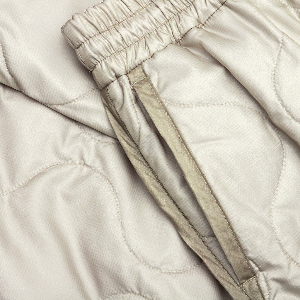 PLEADED PADDED PANTS - SAND - 3