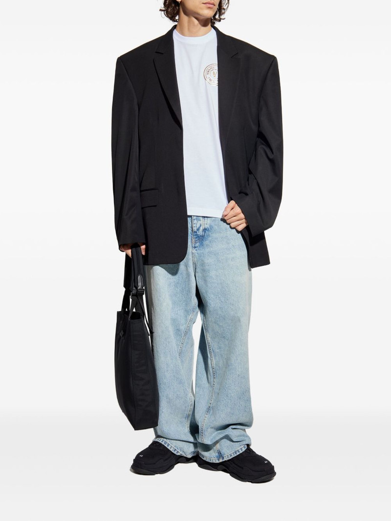 VERSACE JEANS COUTURE logo-detail cotton t-shirt outlook