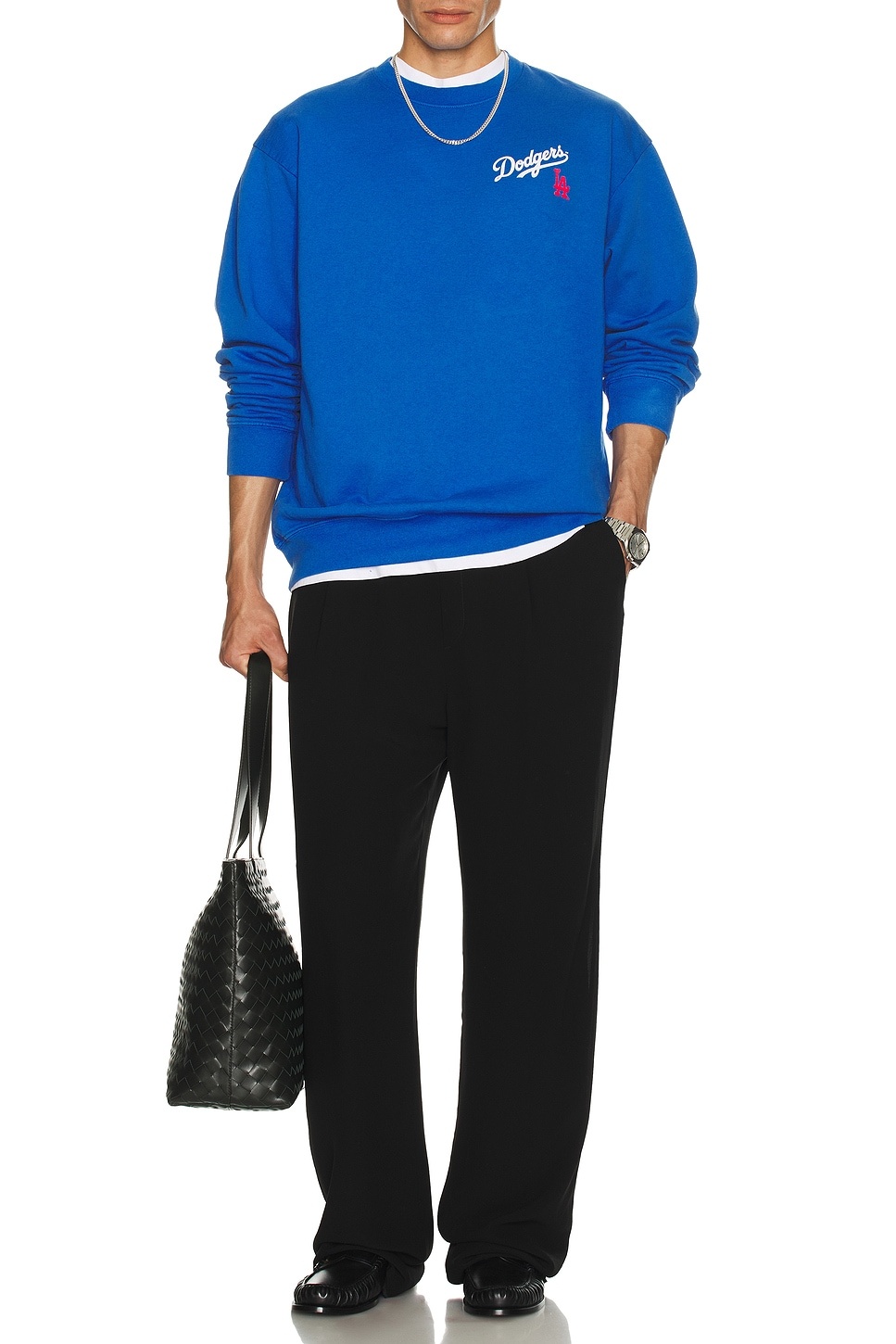 Dodgers Serif Crewneck - 4