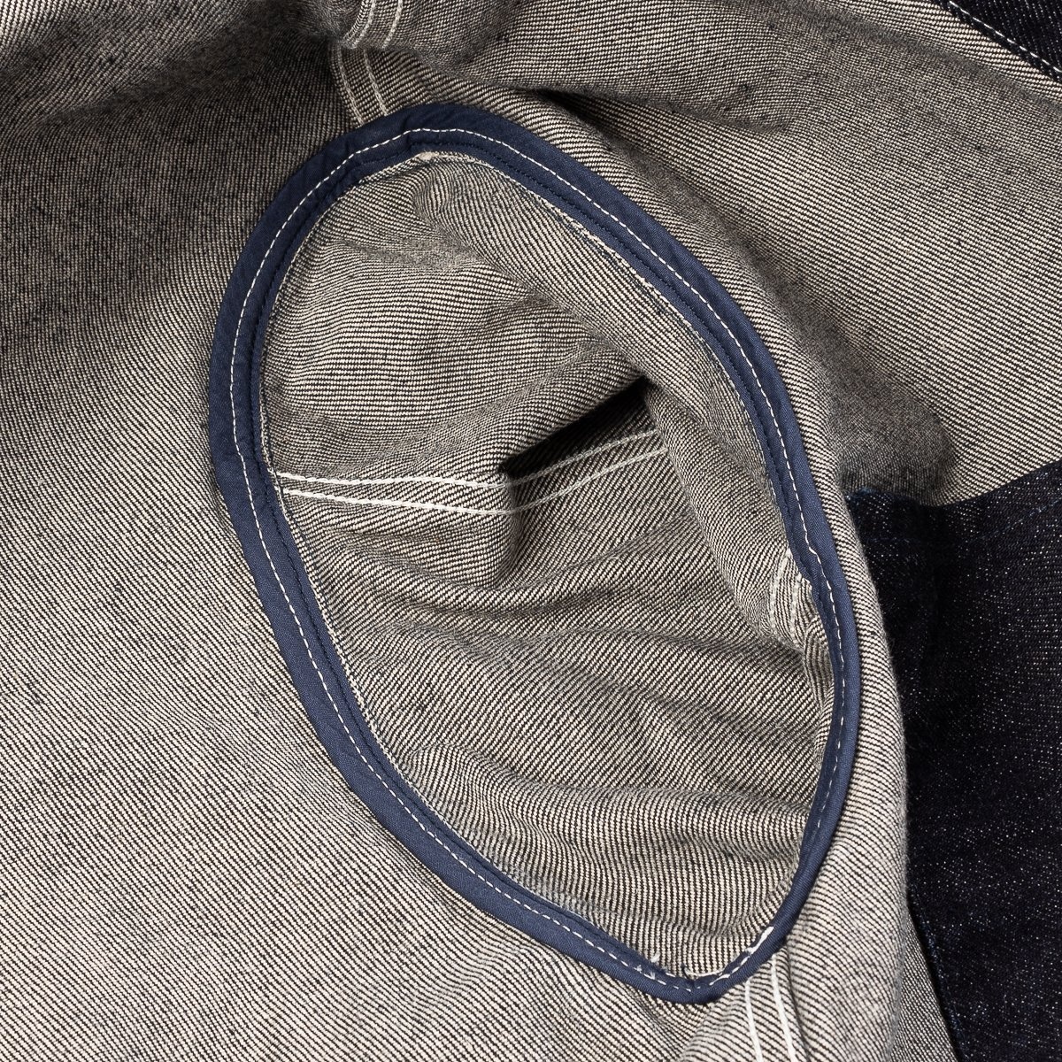 14oz Selvedge Denim Chore Jacket - Indigo - 16